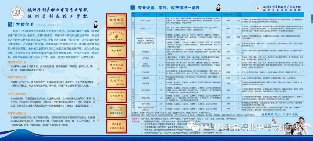 2021年德州普利森职业中等专业学校春季招生简章(2) 2021年德州普利森职业中等专业学校春季招生简章(2)